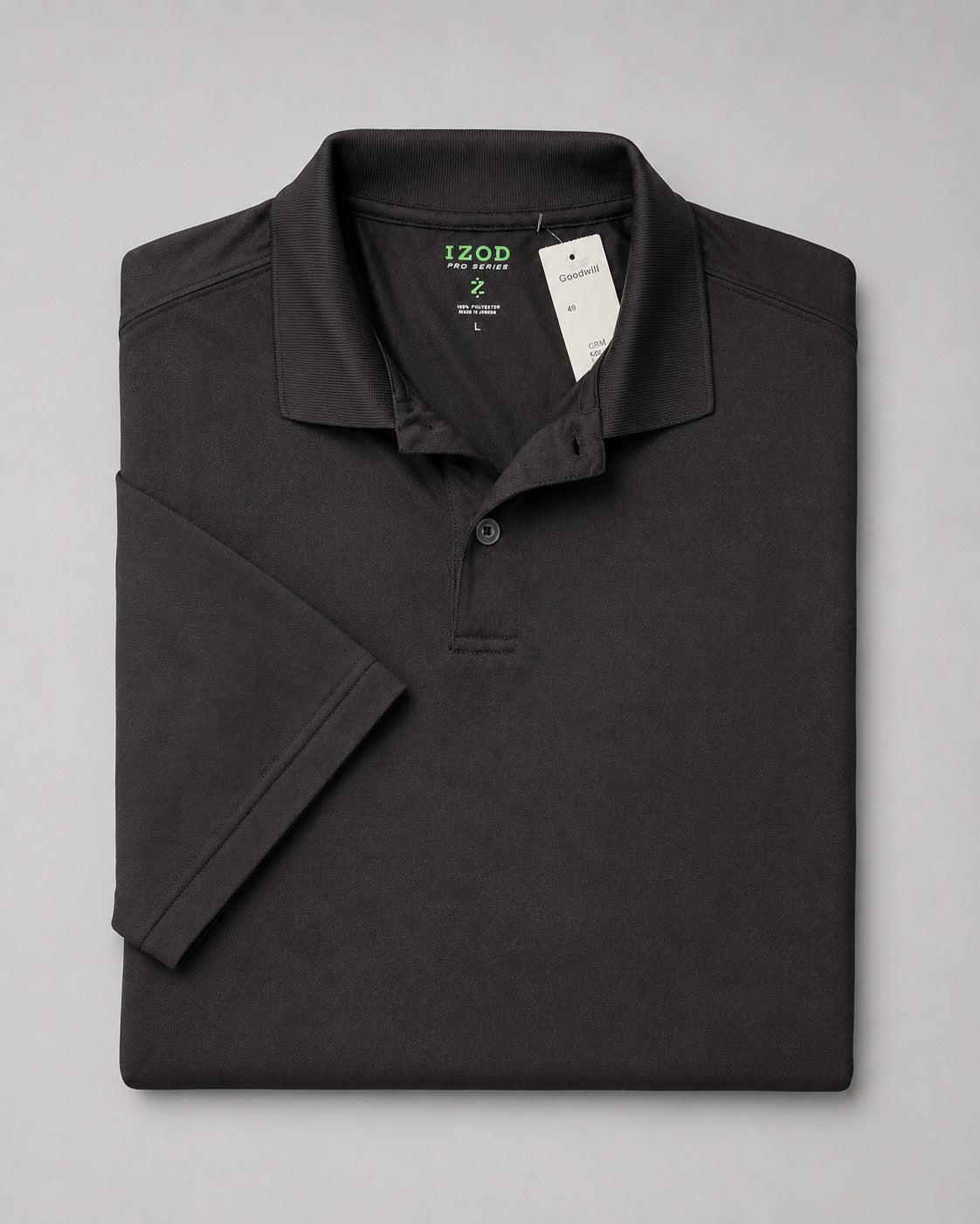 Izod Pro Series Polo Shirt Charcoal