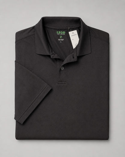 Izod Pro Series Polo Shirt Charcoal