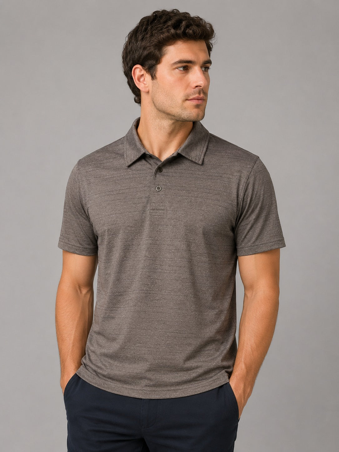 32 Cool Sport Polo Shirt Grey