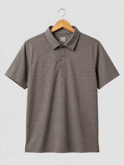 32 Cool Sport Polo Shirt Grey