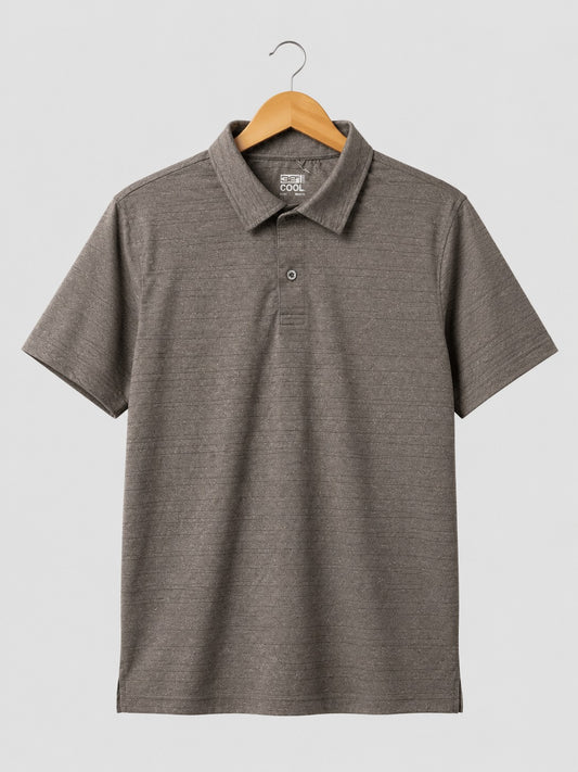 32 Cool Sport Polo Shirt Grey