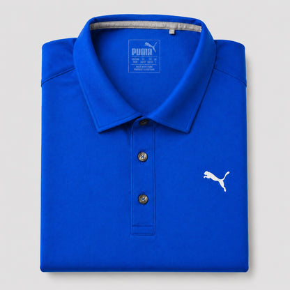 Puma Golf Polo Shirt Bright Blue