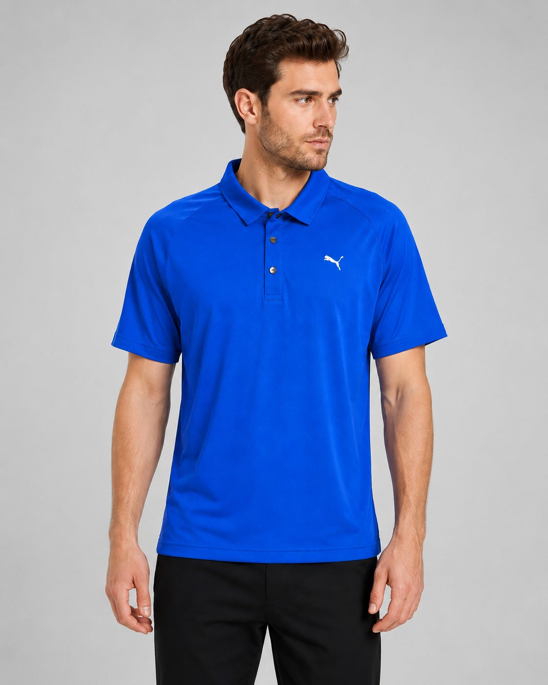 Puma Golf Polo Shirt Bright Blue