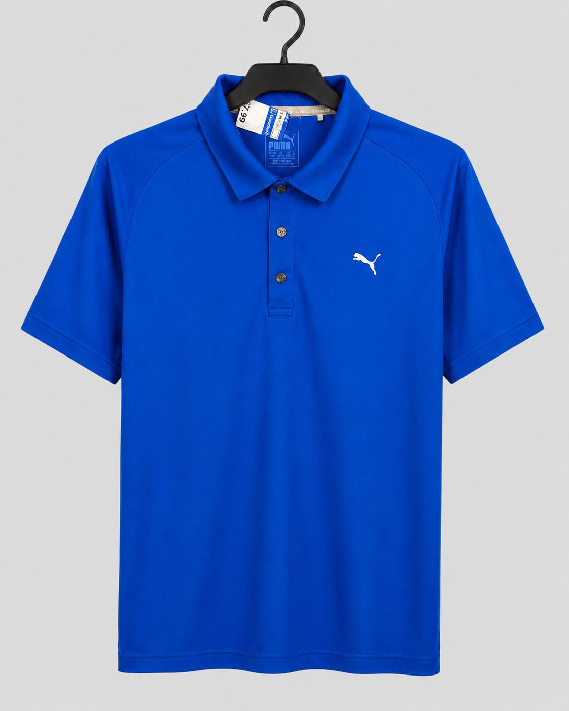 Puma Golf Polo Shirt Bright Blue