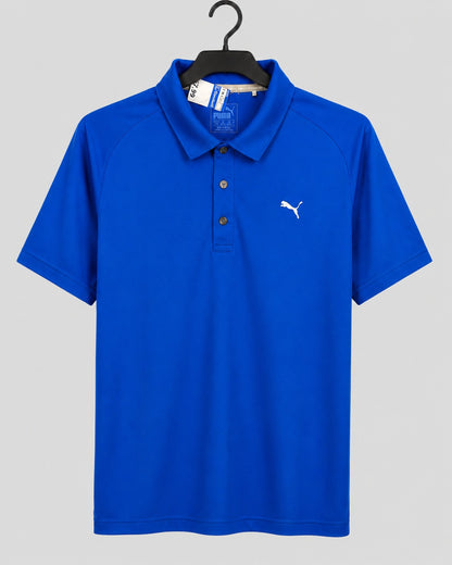 Puma Golf Polo Shirt Bright Blue