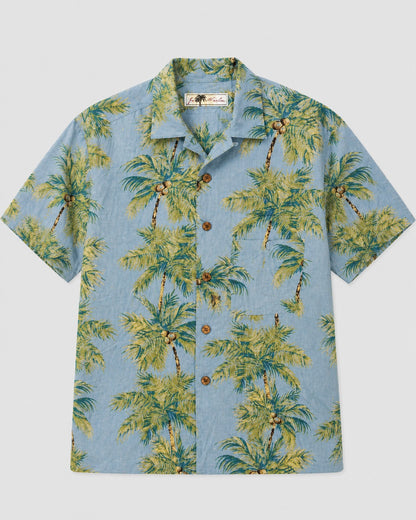 Joe Martin Hawaii Palm Tree & Coconut Print