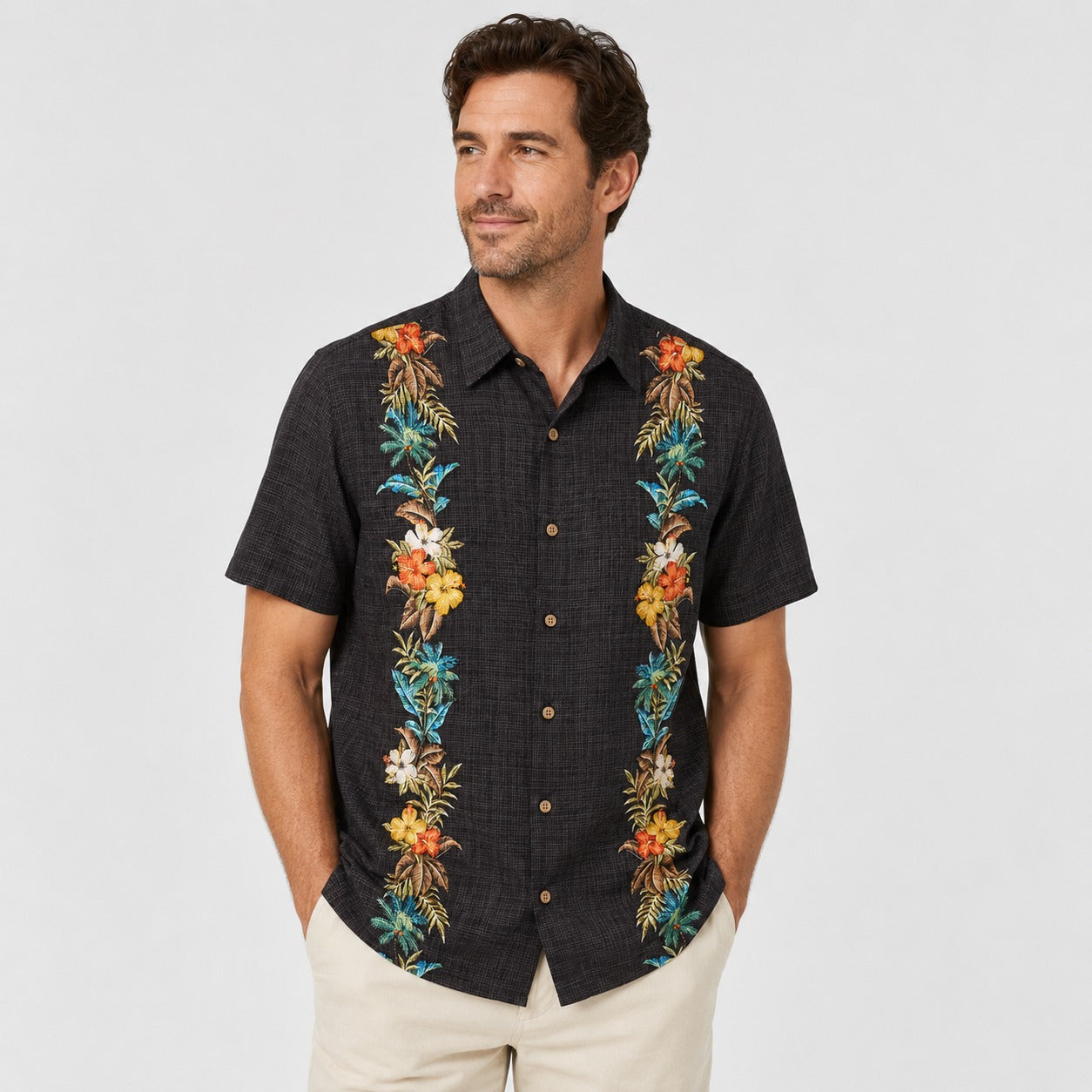 Batik Bay Men's Hawaii Shirt 100% Rayon