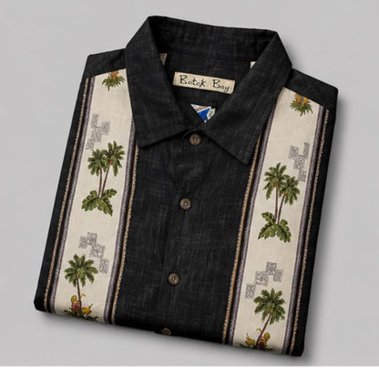 Batik Bay Hawaii Men's Shirt 100% Rayon
