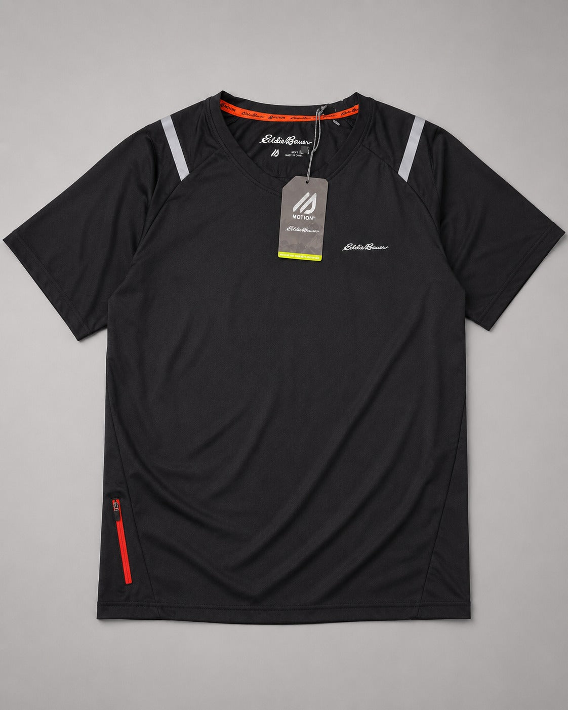 Eddie Bauer Motion V-Neck Light Weight Performance T-Shirt