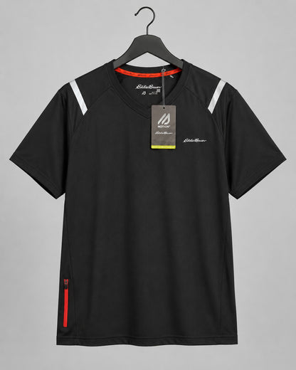 Eddie Bauer Motion V-Neck Light Weight Performance T-Shirt