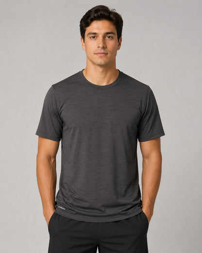 Athletic Workout Crew Neck T-Shirt