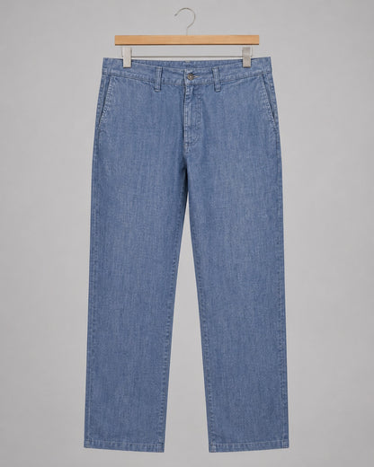 Edwin Denim Pants Chambray Style