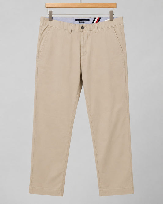 Tommy Hilfiger Men's Tan Stretch Chino Pant Comfort Fit