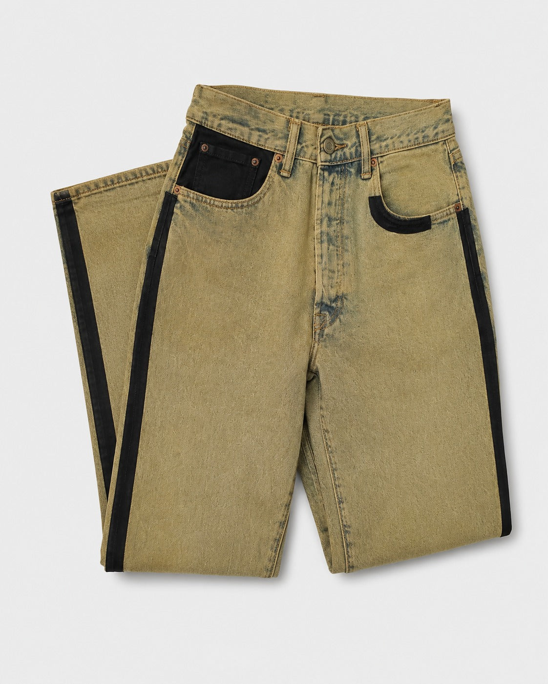 Levi's 501 Vintage Jeans Mud Wash Cloudy Khaki