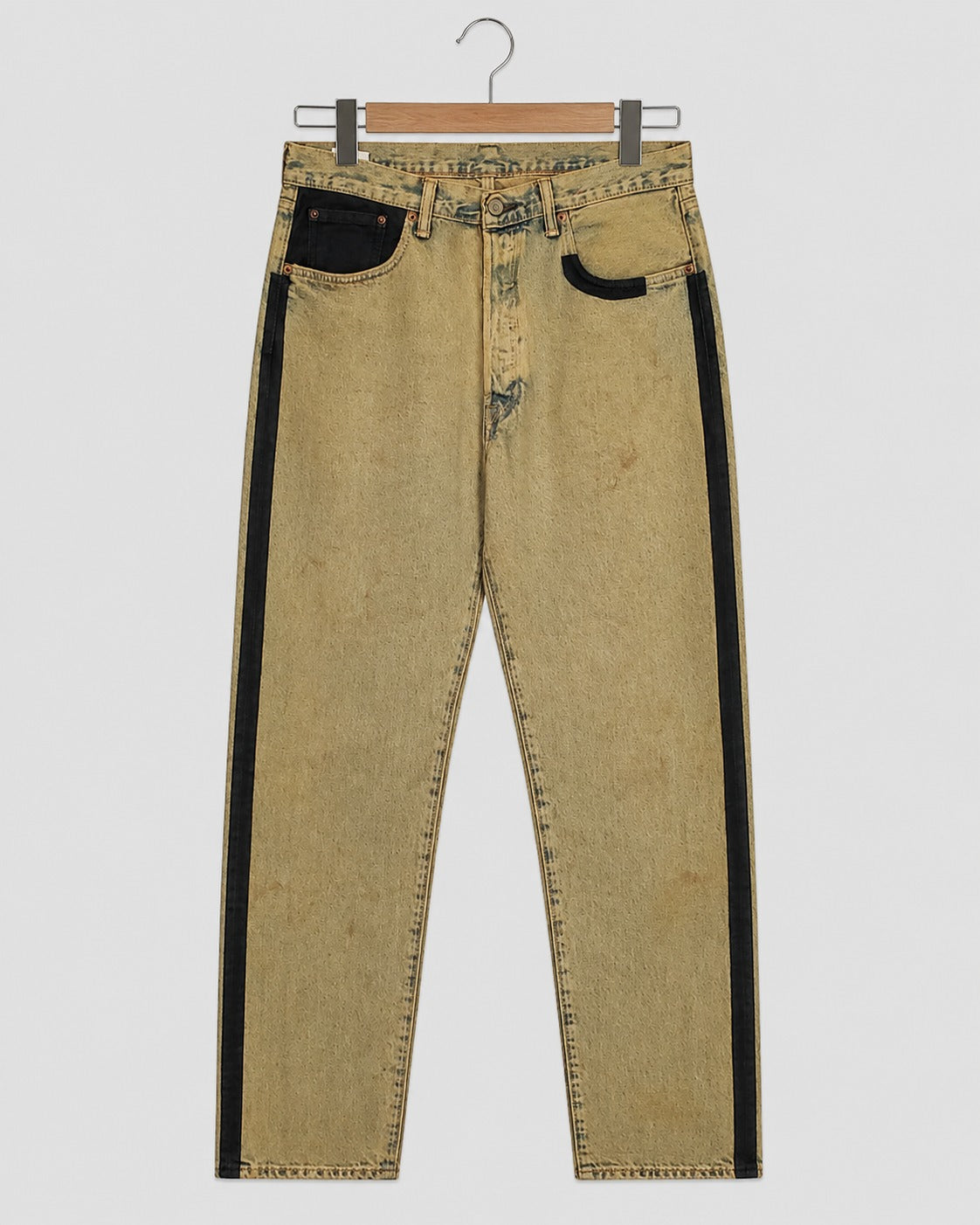 Levi's 501 Vintage Jeans Mud Wash Cloudy Khaki