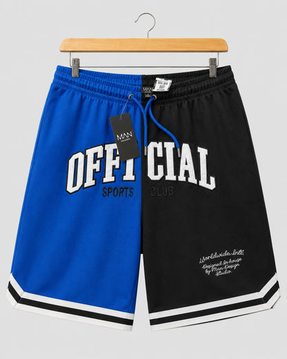 BoohooMan Offical Spliced Basketball Short