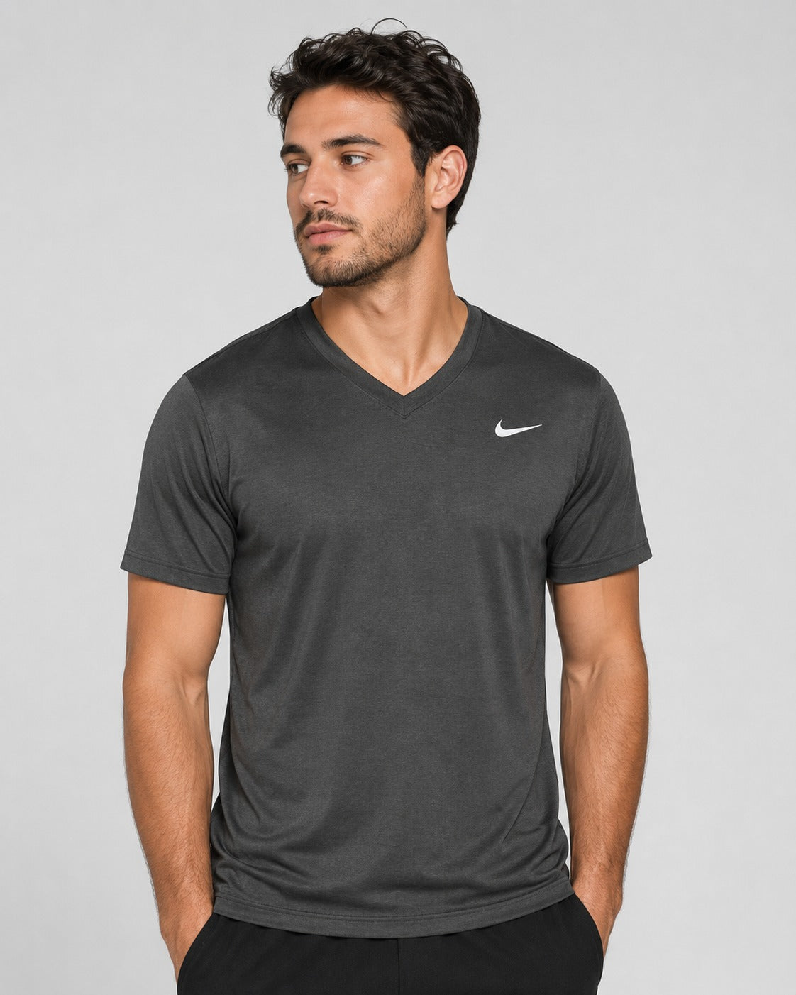 Nike Dri Fit V-Neck T-Shirt