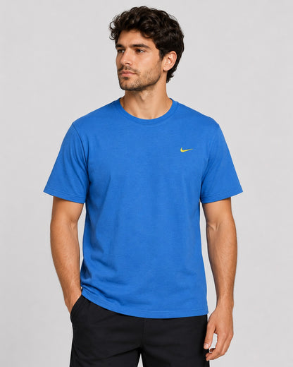 Nike Embroidered Swoosh Logo T-Shirt