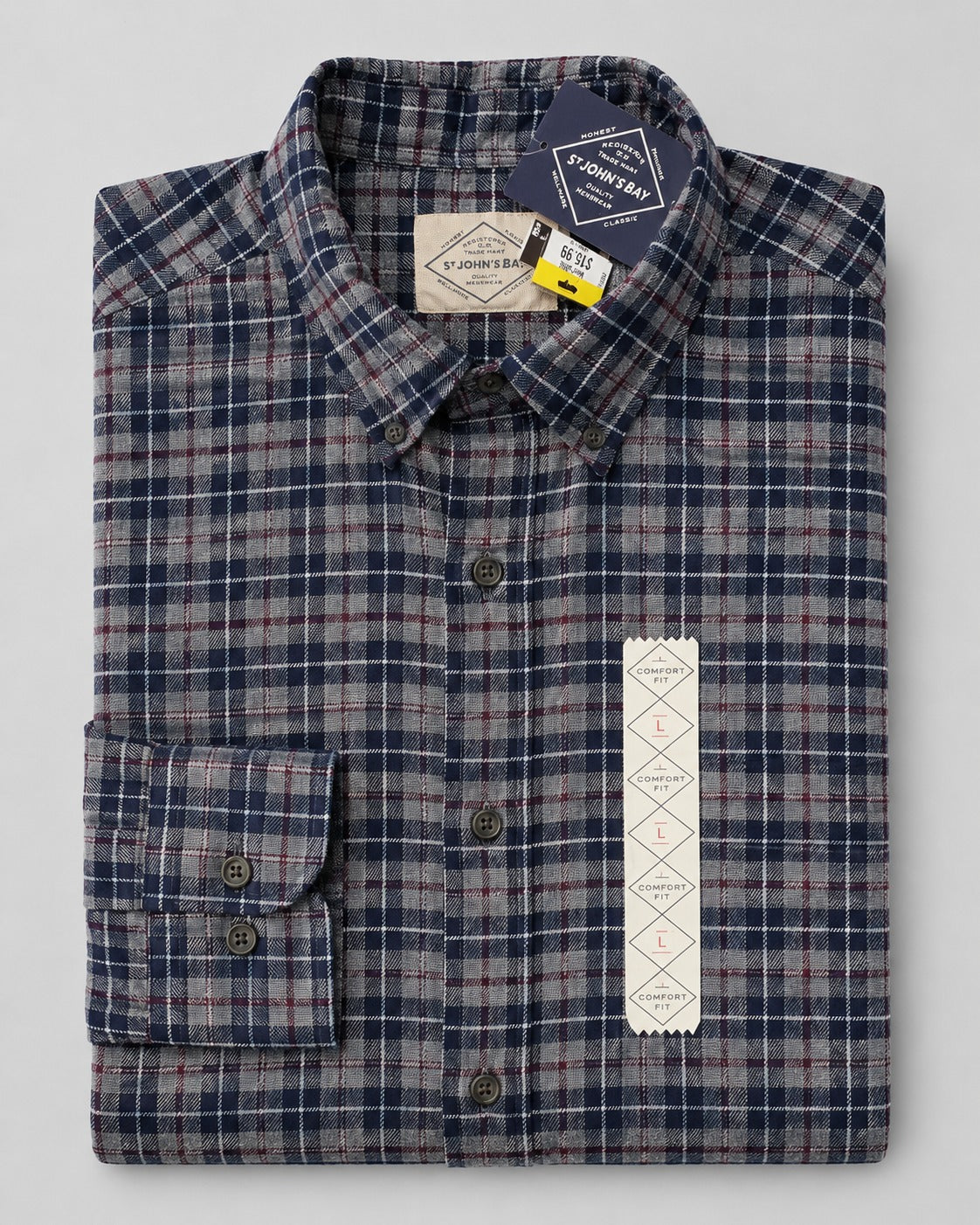 ST John's Bay Mens Shirt