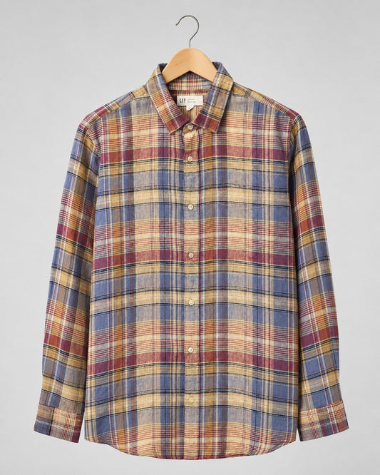 Gap Standard Fit Men's Shirt 100% Linen