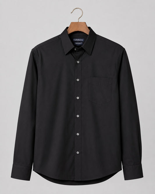 Crof&Barrow Wrinkle Resistant Men's Shirt Black