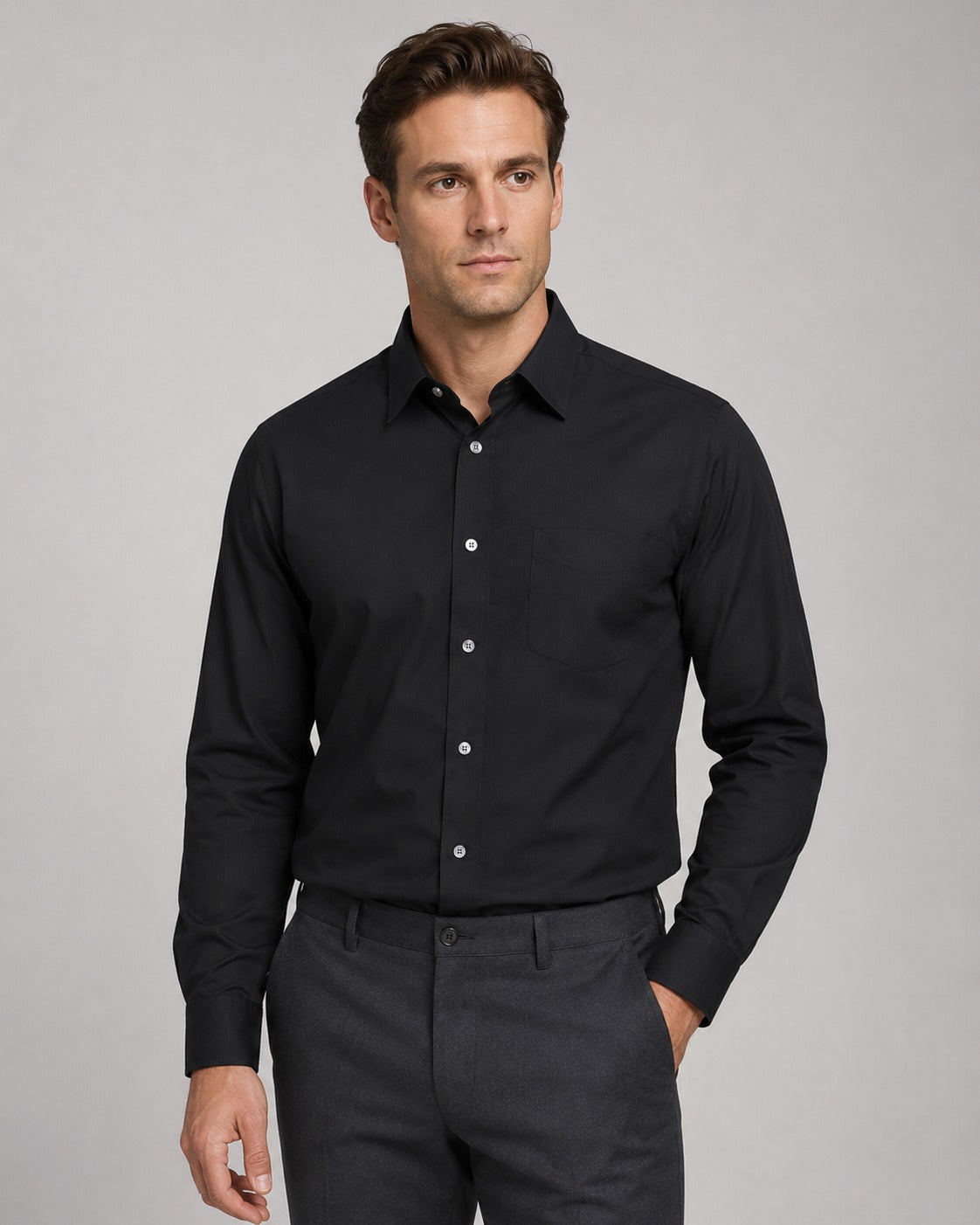 Crof&Barrow Men's Shirt Black