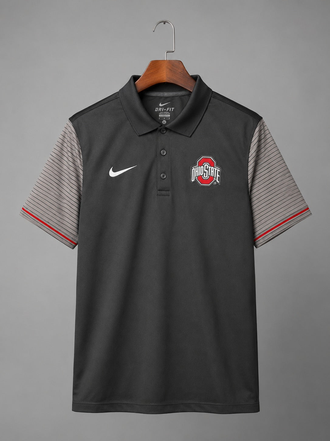 Nike Ohio State Buckeyes Dri Fit Polo Shirt